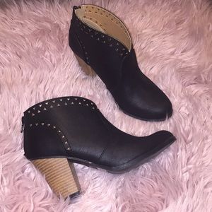 Black Ankle Booties
